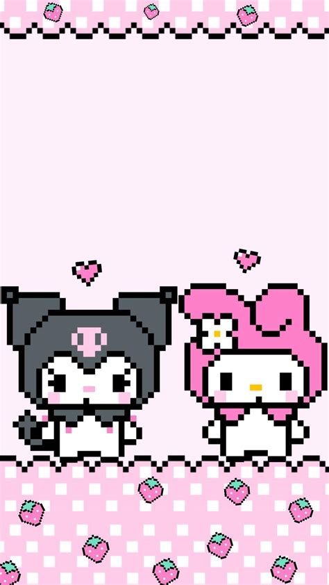 My Melody And Kuromi Wallpapers Top Free My Melody And Kuromi