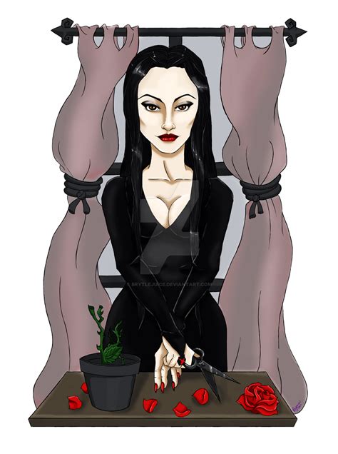 Morticia Addams By Brytlejuice On Deviantart