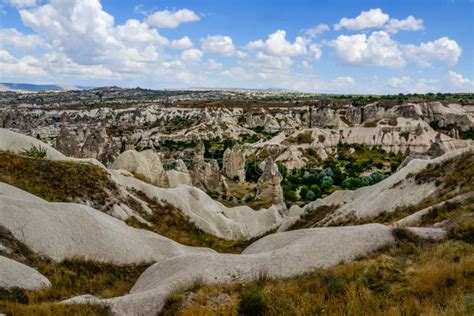 Cappadocia Landscape In Central Anatolia Turkey Stock Photo Image Of
