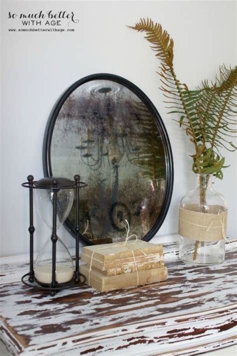 In no time at all, you'll have a beautiful addition to your home decor. The Ultimate Guide on DIY Antique Mirrors + Video | Diy ...