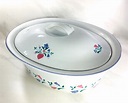 Spal Porcelanas Portugal Covered Serving Dish Tulips and - Etsy