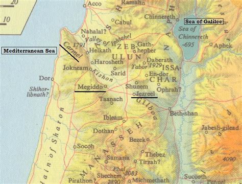 Valley Of Megiddo Map Sibby Dorothee