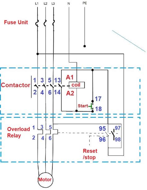 Symbols that represent the constituents inside the circuit, and lines that represent. Leeson 3 Phase Motor Wiring Diagram