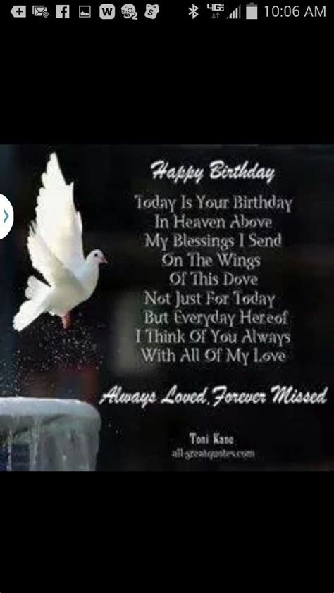 For Our Loved Ones Who Are Dearly Missed Birthday In Heaven Birthday