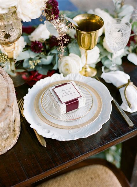 Rustic Elegant Winter Wedding Inspiration 100 Layer Cake