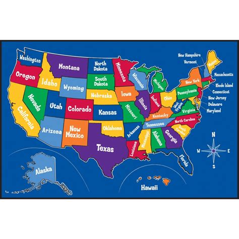 Printable Preschool Map Of The United States Printable Us Maps