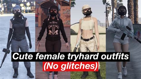 Showcase Gta 5 Online Cute Tryhard Female Outfits No Glitches