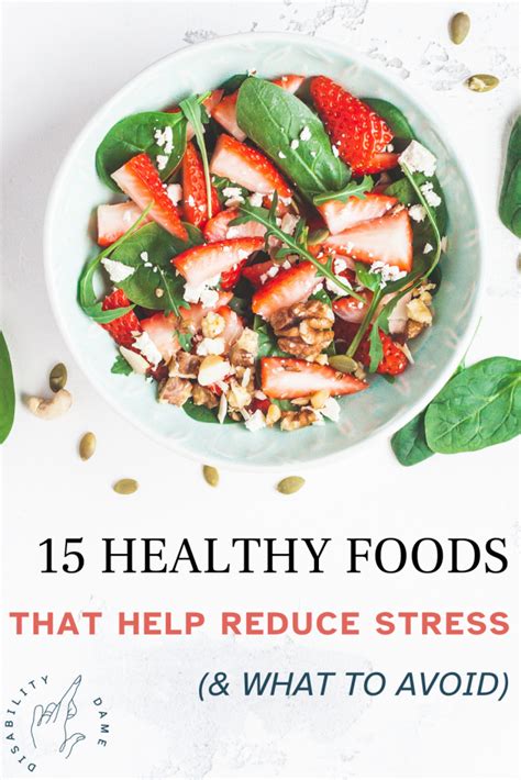 15 healthy foods that help reduce stress and what to avoid