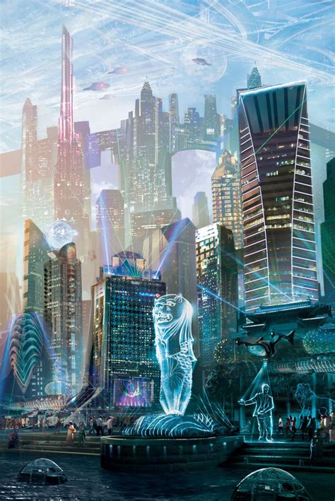 In an era of remote work, when people can work from anywhere, where will they choose to live? Pin by Scott Gordon on Futuristic cities | Futuristic city ...
