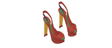 Download Stl File Sex Girlfriend Purple Women Shoes Fashion Real Sandarls S06 Sex Play 3d Print