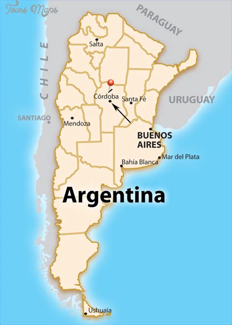 Buenos Aires Argentina Map