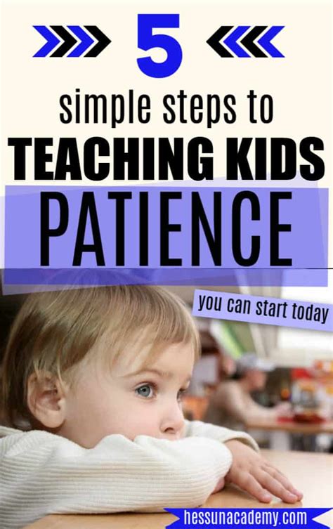 5 Strategies To Teaching Kids Patience