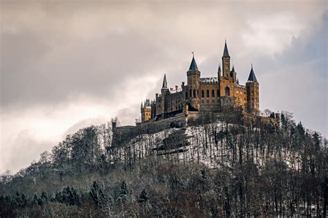 Hohenzollern Castle Hd Wallpaper Background Image