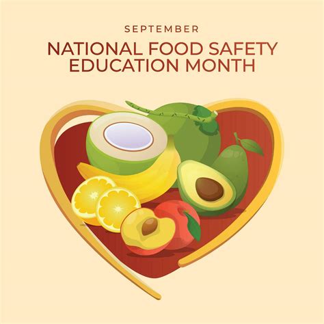Vector Graphic Of National Food Safety Education Month Good For