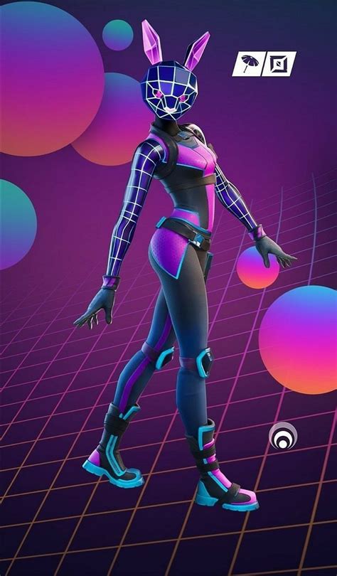 Digital Bunny Skin Fortinite Skins Characters Best Gaming Wallpapers
