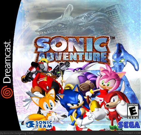 Sonic Adventure Dreamcast Box Art Cover By Sonic The Hedgehog