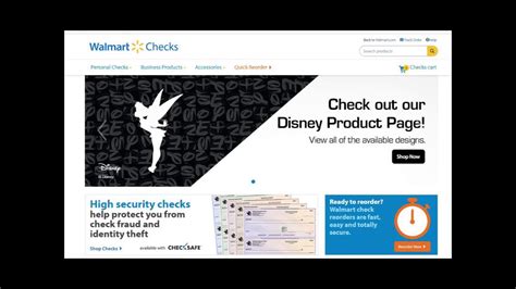 Simplicity is the key to having a fast ordering process. Order checks from WalMart not bank! SAVE $. - YouTube