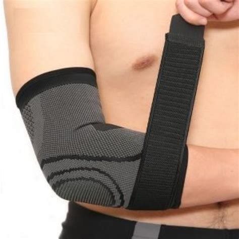 Elastic Bandage Gym Sport Compression Adjustable Elbow Protective Pad