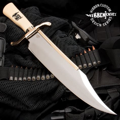 Gil Hibben The Expendables Bowie Knife Leather Sheath