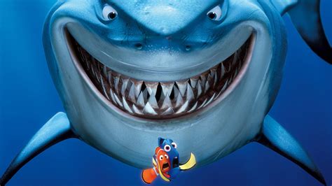 Finding Nemo Shark Dori Bruce Kids Movie Giant Wall Poster Art Print