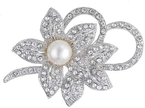 Ruikey 1 Pcs Broche De Flor Broche De Elegante Broches Para Ropa Mujer