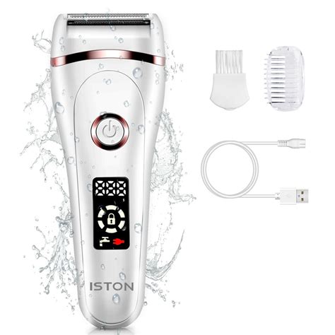Nufazes Electric Cordless Wet Dry Body Shaver Pubic Hair Removal
