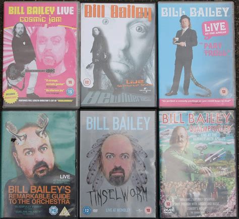 BILL BAILEY STAND UP COMEDY COLLECTION DVD S Cosmic Jam Part Troll Tinselworm