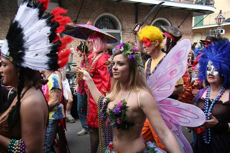 Naked Women In Public At Mardi Gras Telegraph