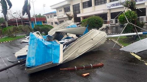 Typhoon Goni Brings Catastrophic Winds As It Makes Landfall In The