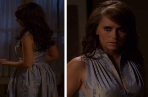 Ghost Whisperer Season 2 Episode 13 Pale Blue And Cream Floral Dress