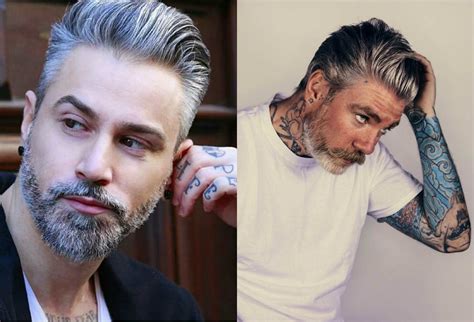 Mature Men Attractive Grey Hairstyles Hairstyles