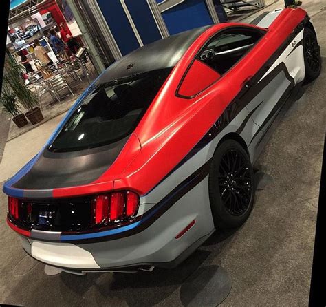 Work in progress by @201wrap #makeitstick #paintisdead. Ford Mustang Car Wrap Inspiration | Ford mustang car, Car ...