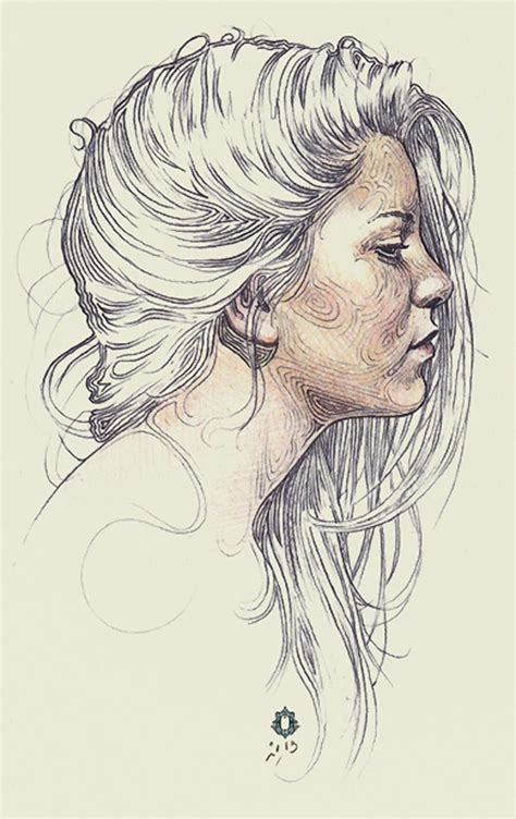 Side Profile Face Woman Sketch At Paintingvalley Com Explore Collection Of Side Profile Face