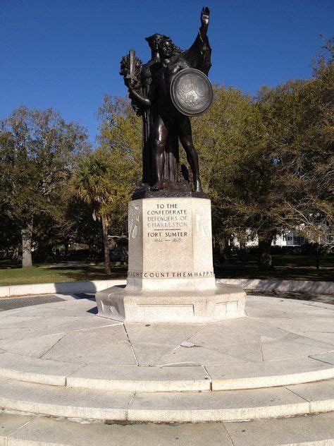 Confederate Defenders Of Charleston Memorial White Point Gardens In 2019
