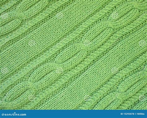 Green Knitting Stock Photo Image Of Decorative Handmade 15293078