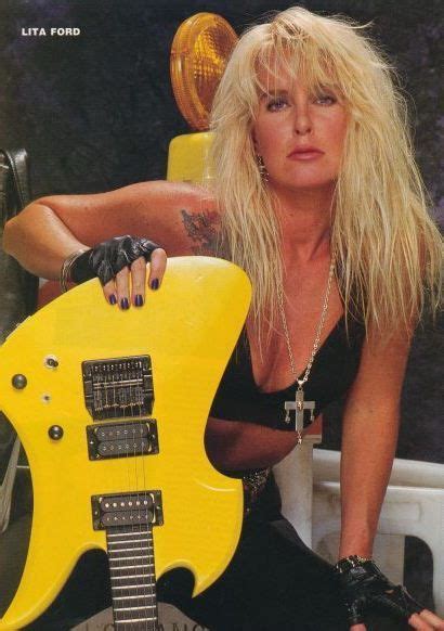 Lita Ford Pinup I Can T Stand It Ztams Lita Ford Lita Rock And