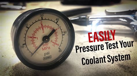 Mityvac radiator pressure test kit. DIY: Coolant System Pressure Test - YouTube
