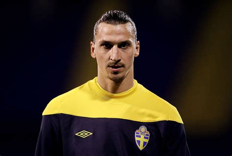 Zagreb Croatia February 29 Zlatan Ibrahimovic Of Sweden Prior To