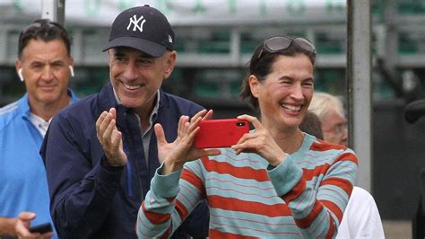 Matt Lauer And Ex Wife Annette Roque Make Rare Public Appearance