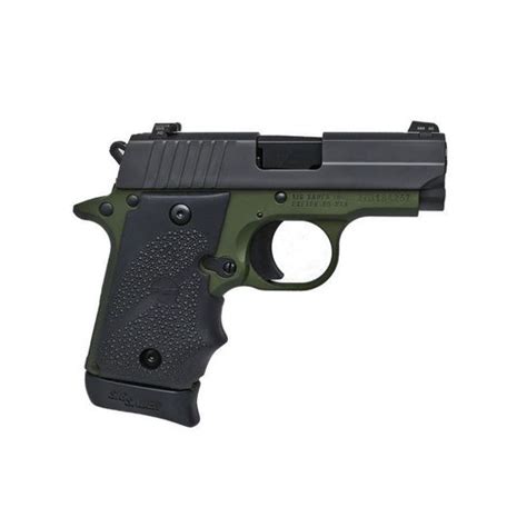 Sig Sauer P938 9mm Pistol Army Green Palmetto State Armory