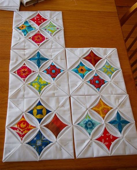 Free Printable Cathedral Window Quilt Pattern