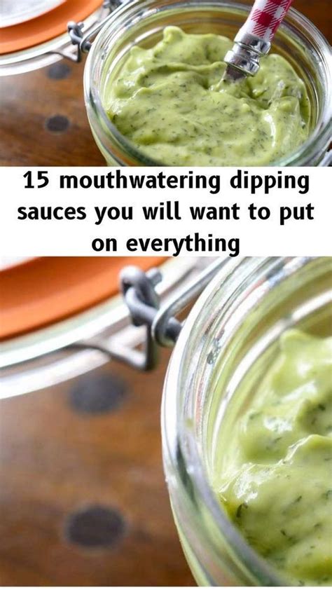 15 Mouthwatering Dipping Sauces You Will Want To Put On Everything In