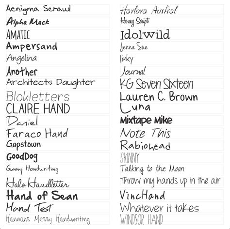 Free Cool Handwriting Style Fonts Handshake 30960 Hot Sex Picture