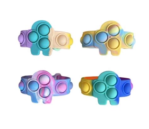 Among Us Bracelet Simple Dimple Fidget Toy Pop It Collections 2023 Simple Dimple Fidget