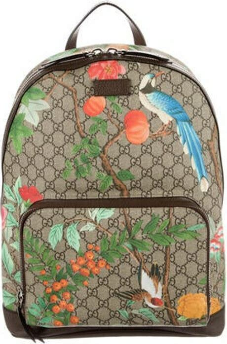 Gucci Gg Supreme Tian Backpack Shopstyle
