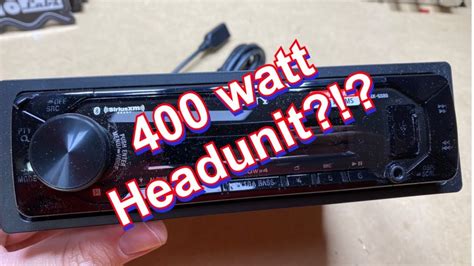 Testing A “400” Watt Head Unit That Can Power A Subwoofer Sony Dsx