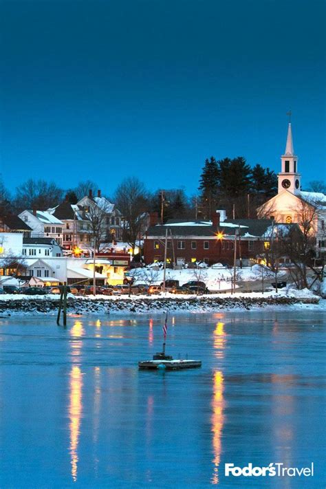 10 Of The Most Picturesque Towns In New England Maine