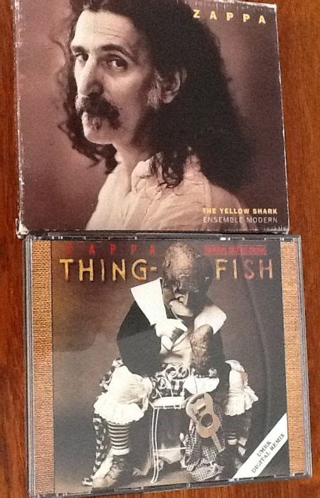 Frank Zappa Thing Fish 2 Cd Set And The Yellow Shark Cd Zappa