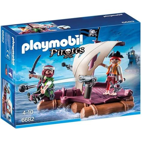 Buy Playmobil Pirates Floating Pirate Raft 6682 At Bargainmax Free