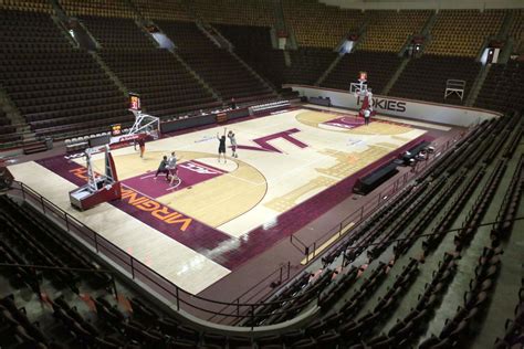 New Look For Cassell Coliseum Virginia Tech